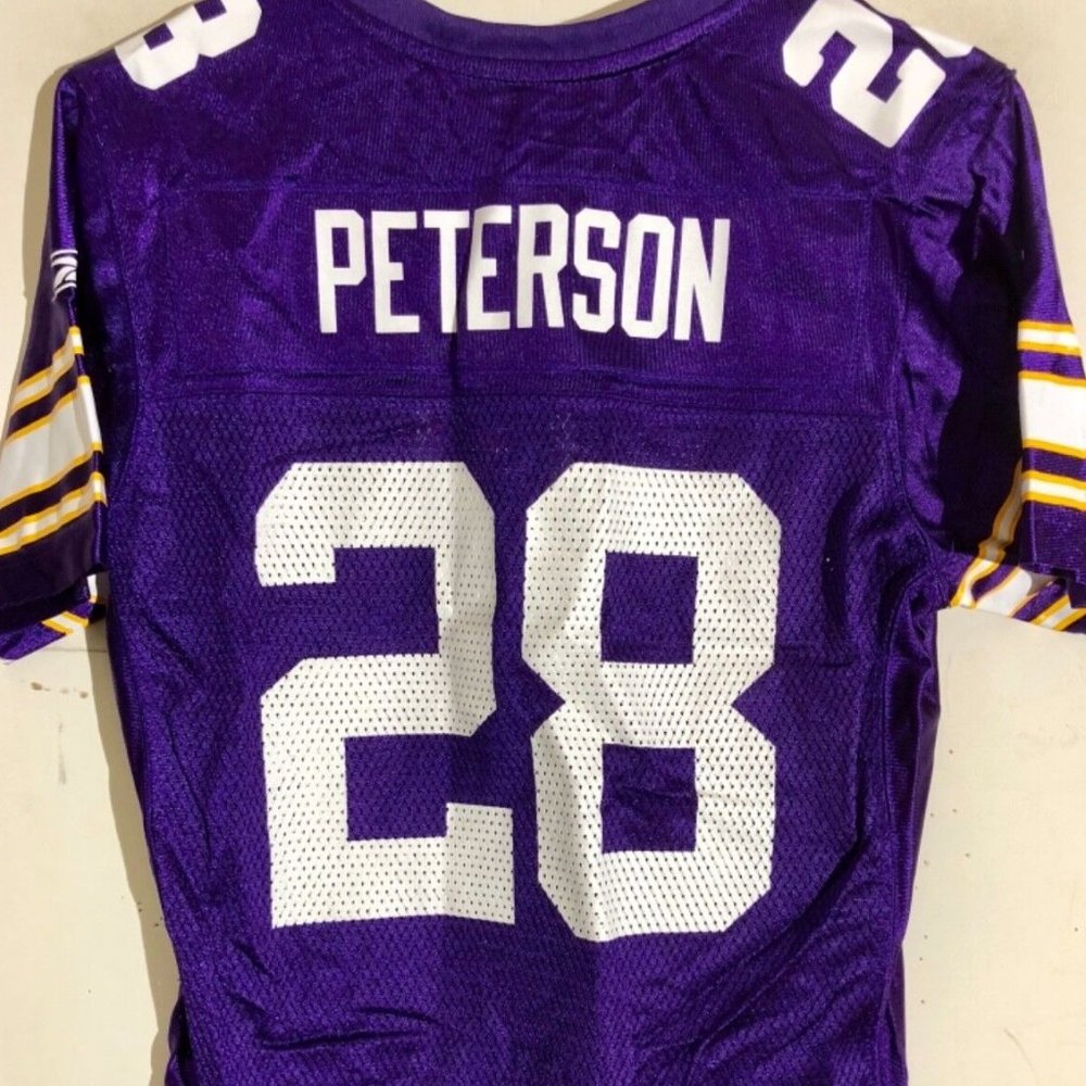 Reebok Women's Purple and White Sports Jersey